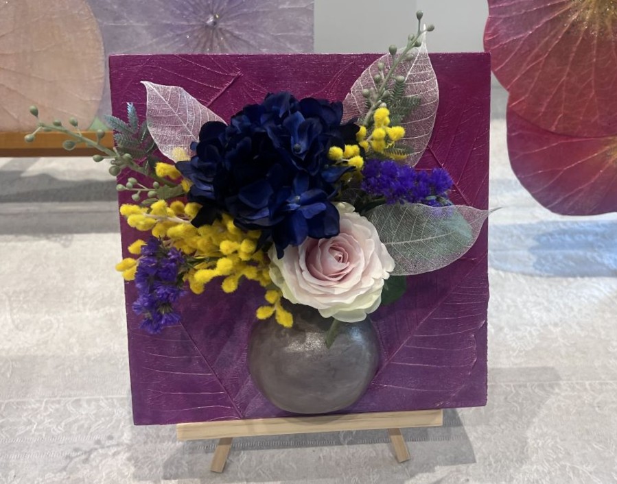 ボタニーペインティングの作品の写真です