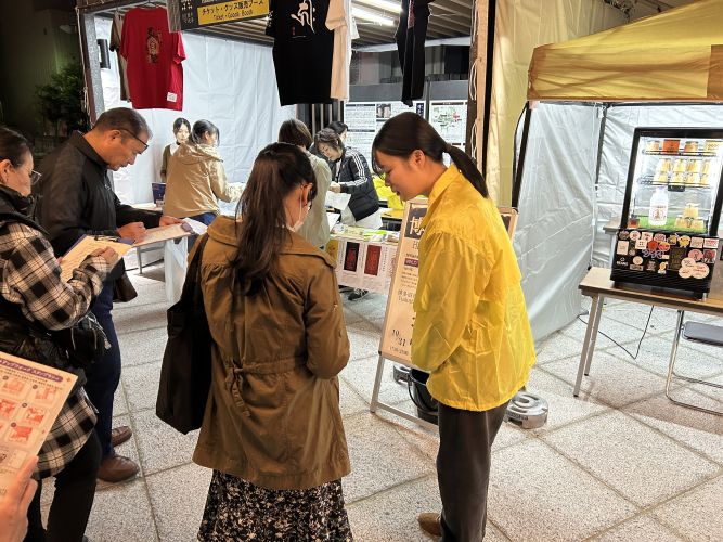 ボランティアスタッフの様子