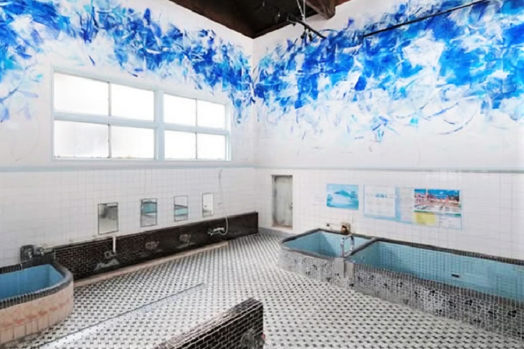 大學湯 旧浴室スペース