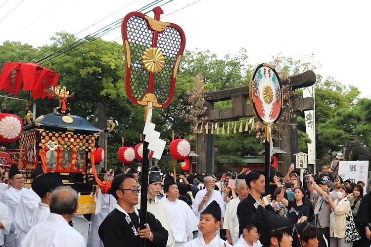 筥崎宮 放生会 御神幸