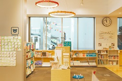 東図書館の児童コーナー