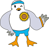 東区認知症オレンジちゃんねるのマスコットキャラクターのちかっぱ