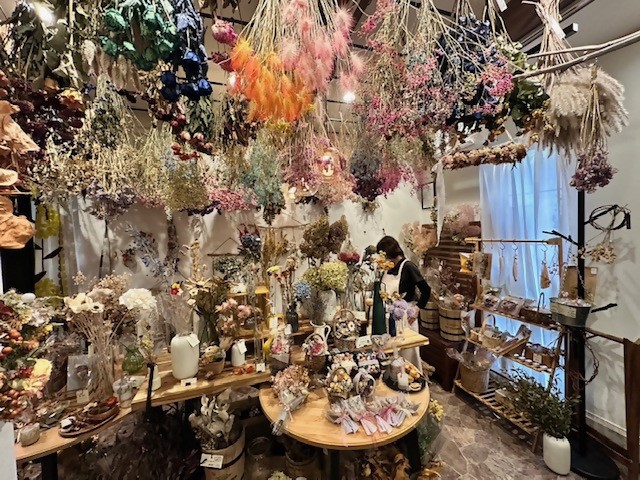 みつば工房のドライフラワー専門店