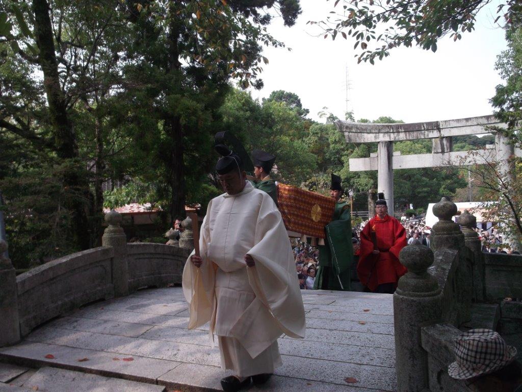 香椎宮　勅祭の様子１