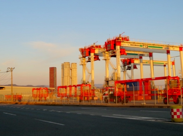 暮れゆく香椎パークポート4