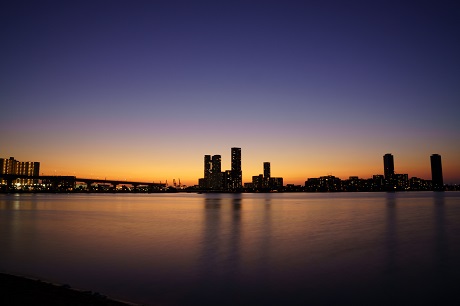 アイランドシティの夜景の写真２