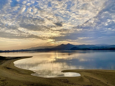 立花山の見える写真