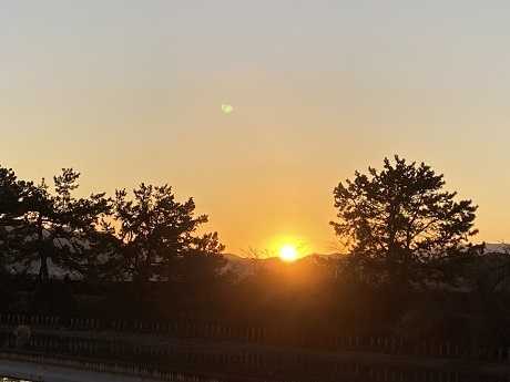 初日の出の写真2