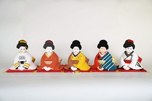 美術の作品展です。