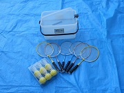 ファミリーバドミントンの写真