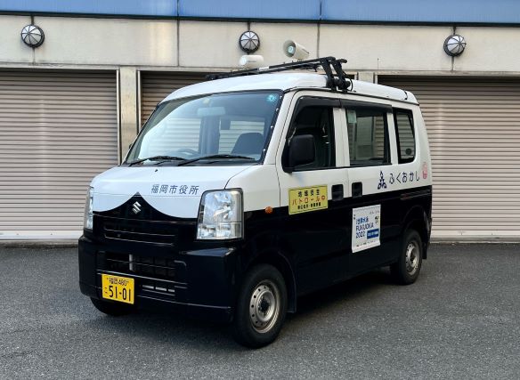 福岡市パトロールカーの画像