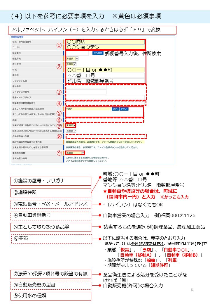 入力方法の説明３