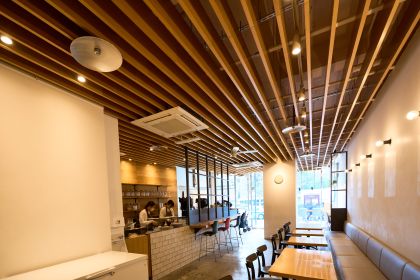 おいしい氷屋の内観