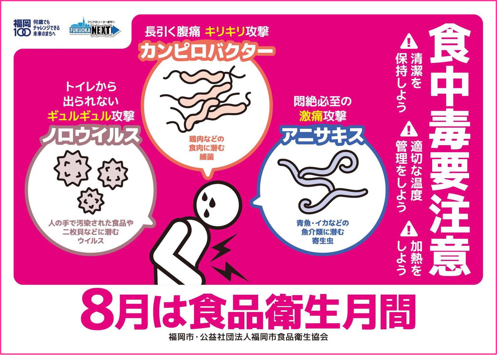 食品衛生月間ポスターの画像