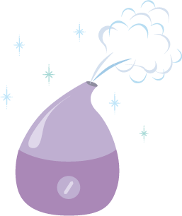 加湿器のイラスト