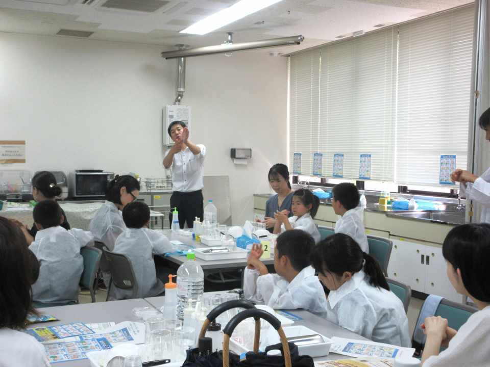 手洗いの講義