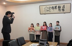 取材当日の写真その２