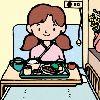 病院給食のイラスト