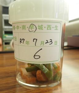 持ち込まれたおかずの写真２