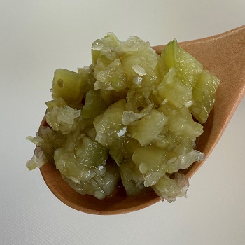 なすとキャベツのごま和えの写真