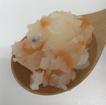 しらす入りマッシュの写真