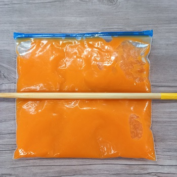 ジッパー付き袋の写真