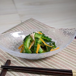 ゴーヤとツナの中華和えの写真