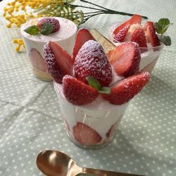 グラスケーキの写真