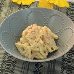 蓮根とりんごのカレマヨ和え