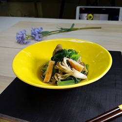 小松菜とさつま揚げの煮びたしの写真