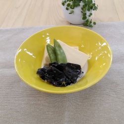 高野豆腐の牛乳ふわとろ煮の写真