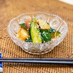 きゅうりのキムチ浅漬けの写真