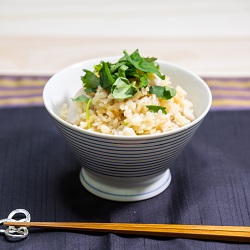 里芋ご飯の写真