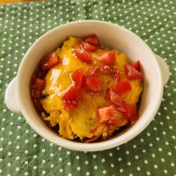 トマト天津飯の写真