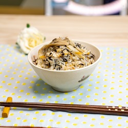 じゃこひじきご飯の写真