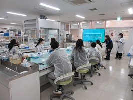 残留農薬検査体験の写真１