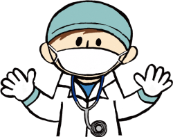 獣医師のイラスト