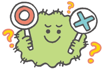 マルバツクイズのイメージイラスト