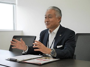 川島社長の写真