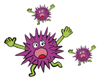 細菌のイラスト