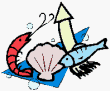 魚介類のイラスト