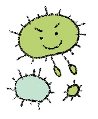 カビのイラスト