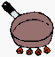 フライパンのイラスト