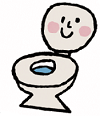 トイレのイラスト