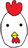 にわとりのイラスト