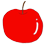 りんごのイラスト