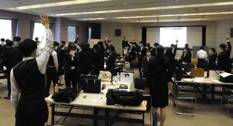 職員研修の様子１