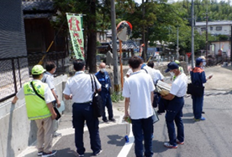 住民の方との現地調査