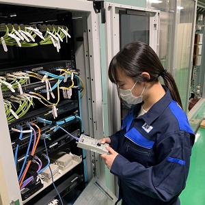 田中さん仕事風景