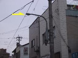 生活道路照明灯設置後